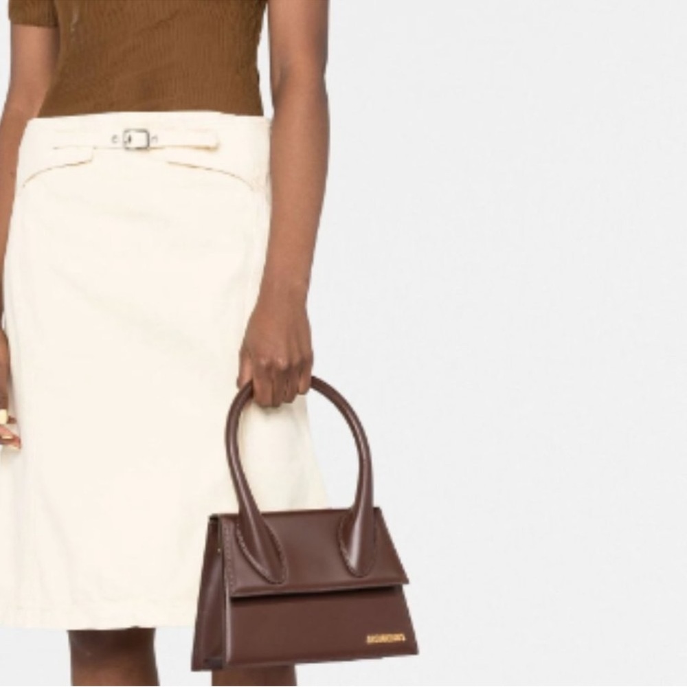 Jacquemus Brown Mini Bag Sleek Design
